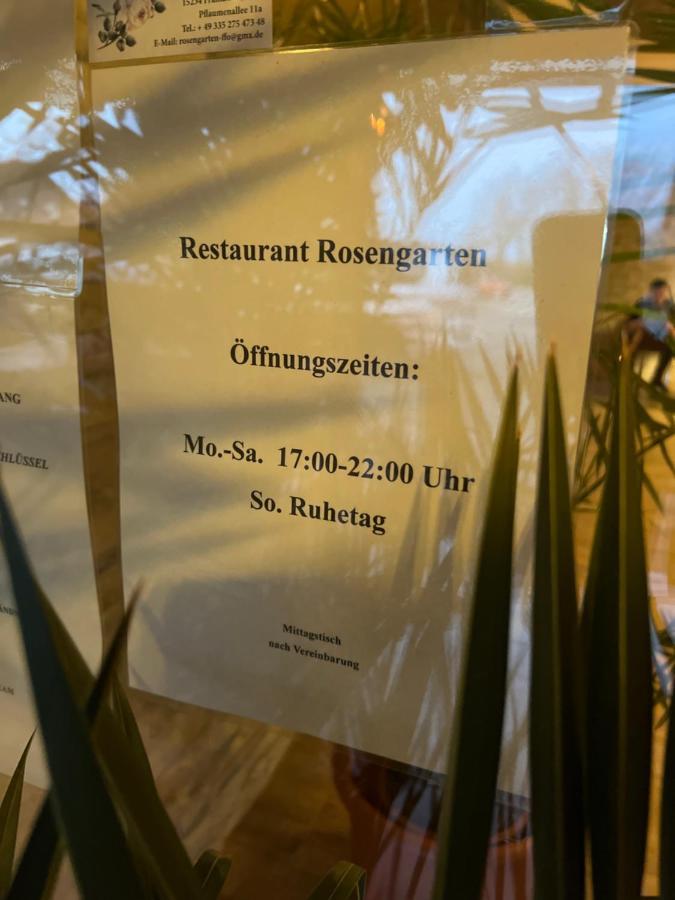 Hotel Rosengarten فرانكفورت أودر المظهر الخارجي الصورة